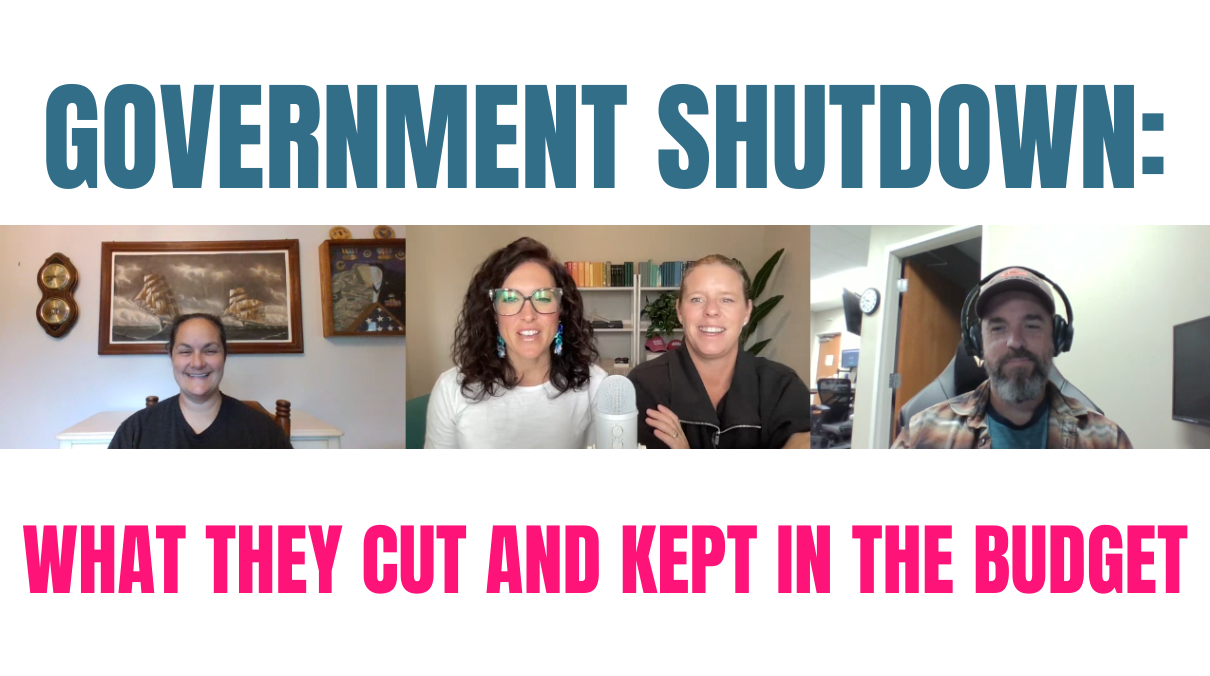 Government Shutdown: One family’s story about losing 50% of their income and the simple tips that are working for them now